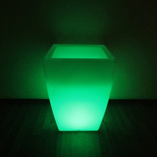 Световое кашпо Flox с беспроводной RGB подсветкой фото 4